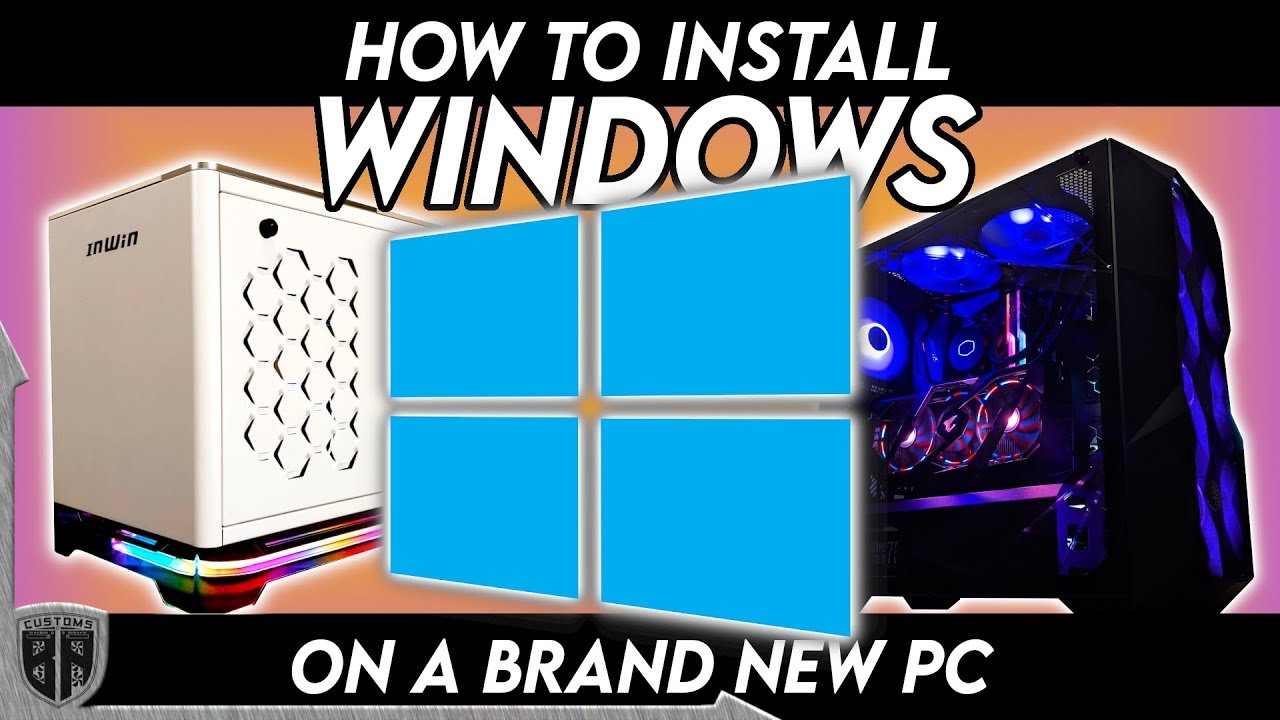 How to Install Windows and Drivers After Building Your PC